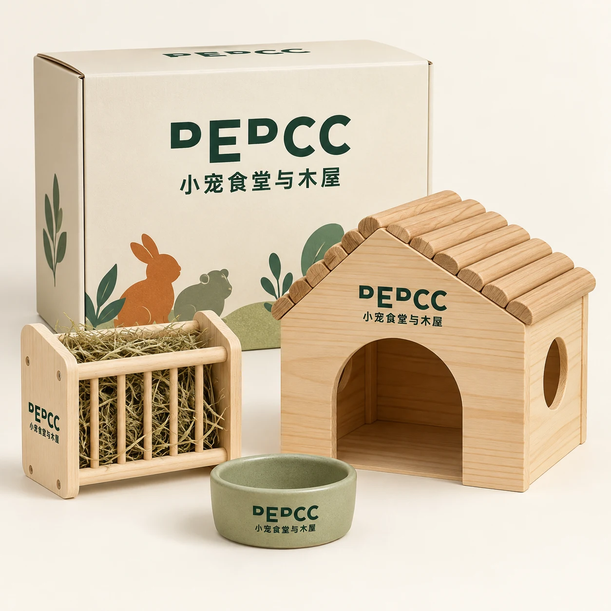 Small pet pantry & hideout | 小宠食堂与木屋